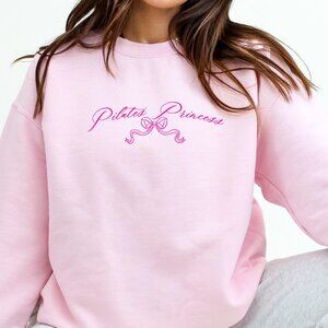 Light Pink Pilates Princess Sweatshirt